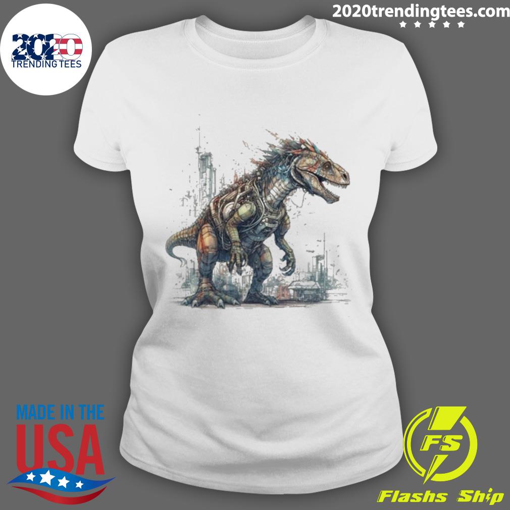 Official mechanical Dinosaur From Transformers - Adult & Kids T-Shirts, Sweatshirts & Hoodies apparel design preview 3