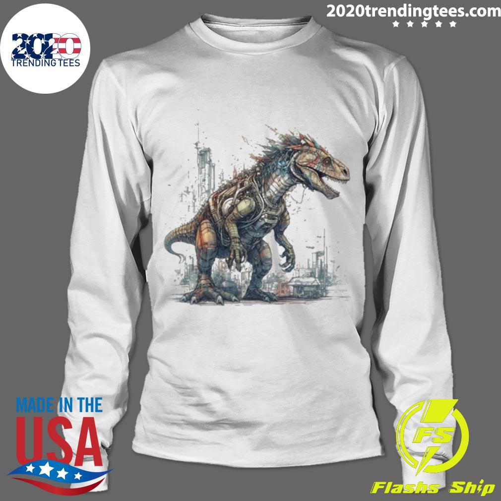 Official mechanical Dinosaur From Transformers - Adult & Kids T-Shirts, Sweatshirts & Hoodies apparel design preview 4