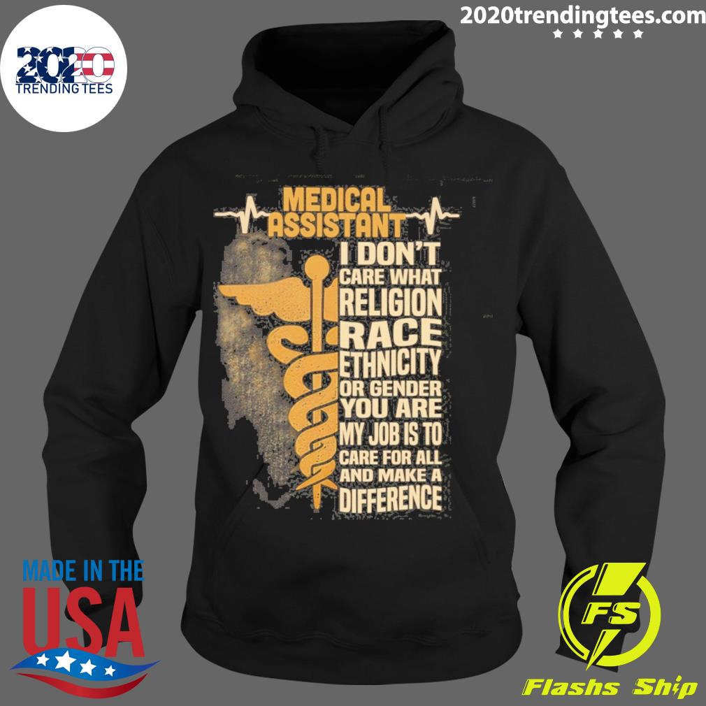 Official medical assistant i don't care what religion - Adult & Kids T-Shirts, Sweatshirts & Hoodies apparel design preview 2