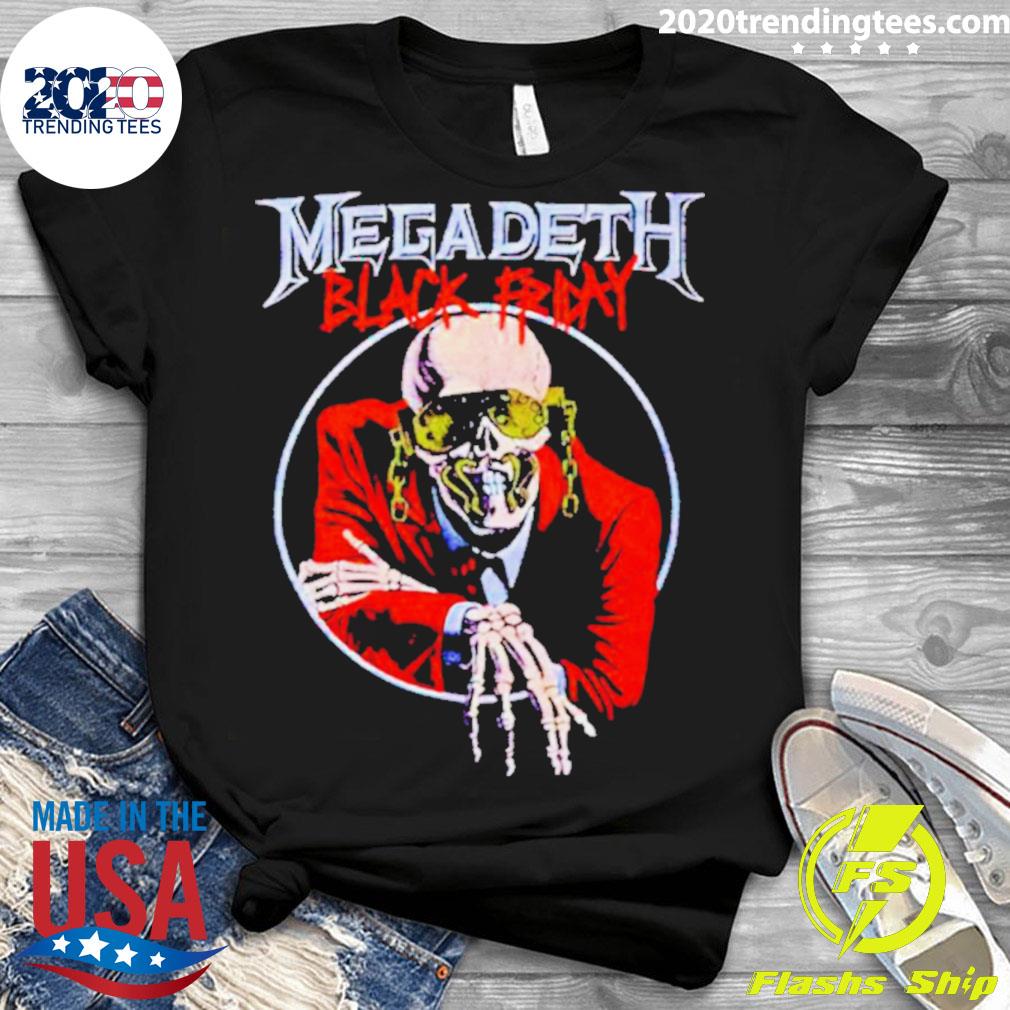 Official megadeth Black Friday - Adult & Kids T-Shirts, Sweatshirts & Hoodies apparel design preview 3