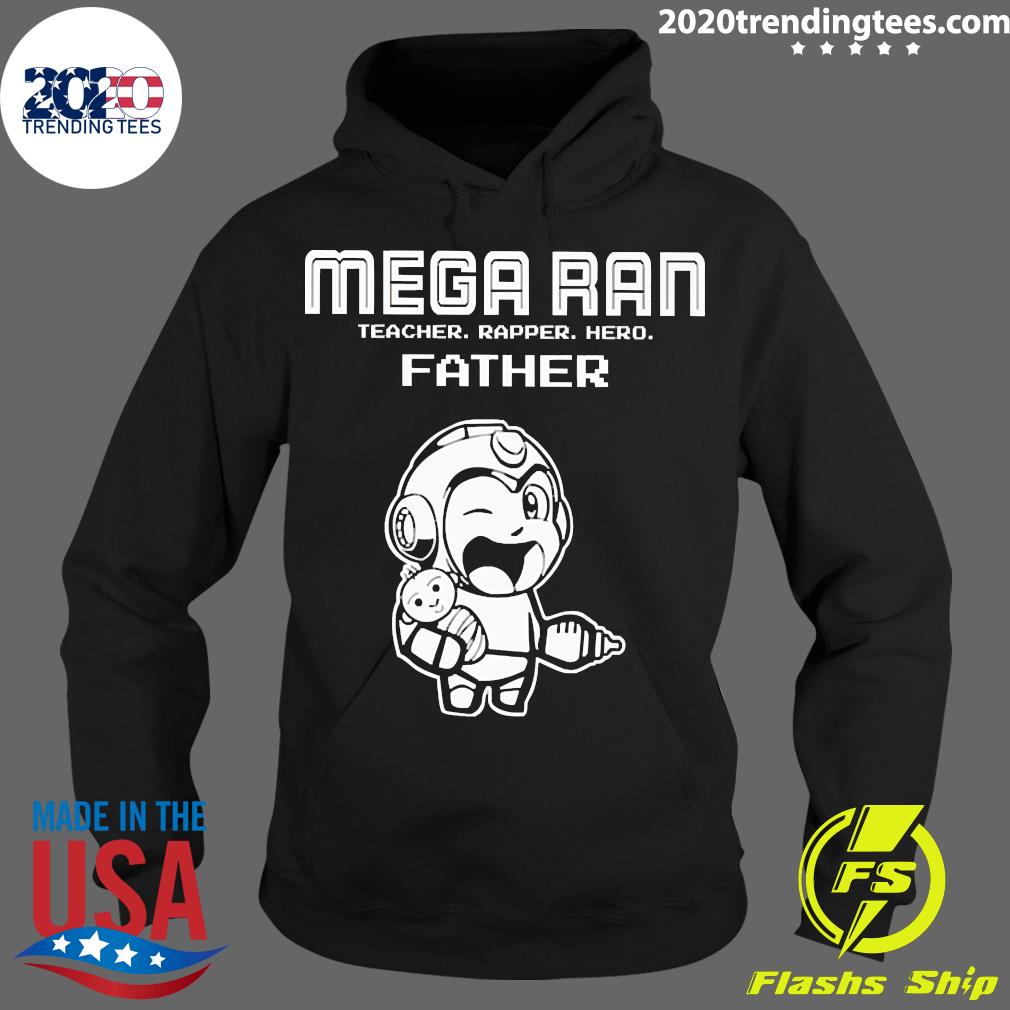 Official Megaran Teacher Rapper Hero Father - Adult & Kids T-Shirts, Sweatshirts & Hoodies apparel design preview 2