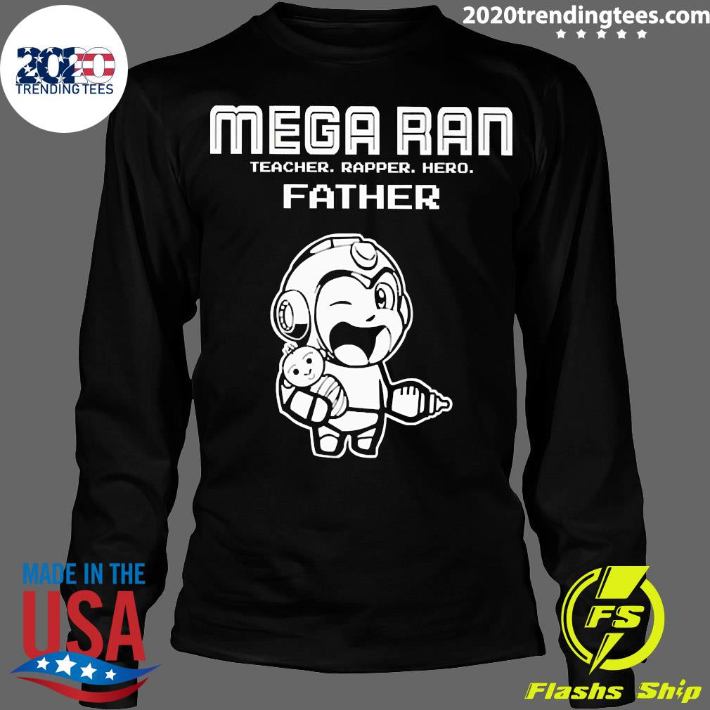 Official Megaran Teacher Rapper Hero Father - Adult & Kids T-Shirts, Sweatshirts & Hoodies apparel design preview 4