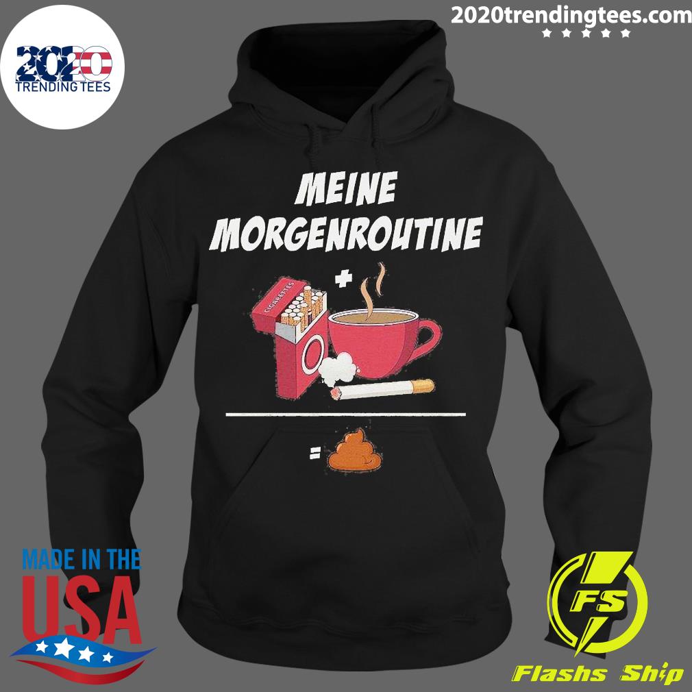 Official Meine Morgenroutine - Adult & Kids T-Shirts, Sweatshirts & Hoodies apparel design preview 2