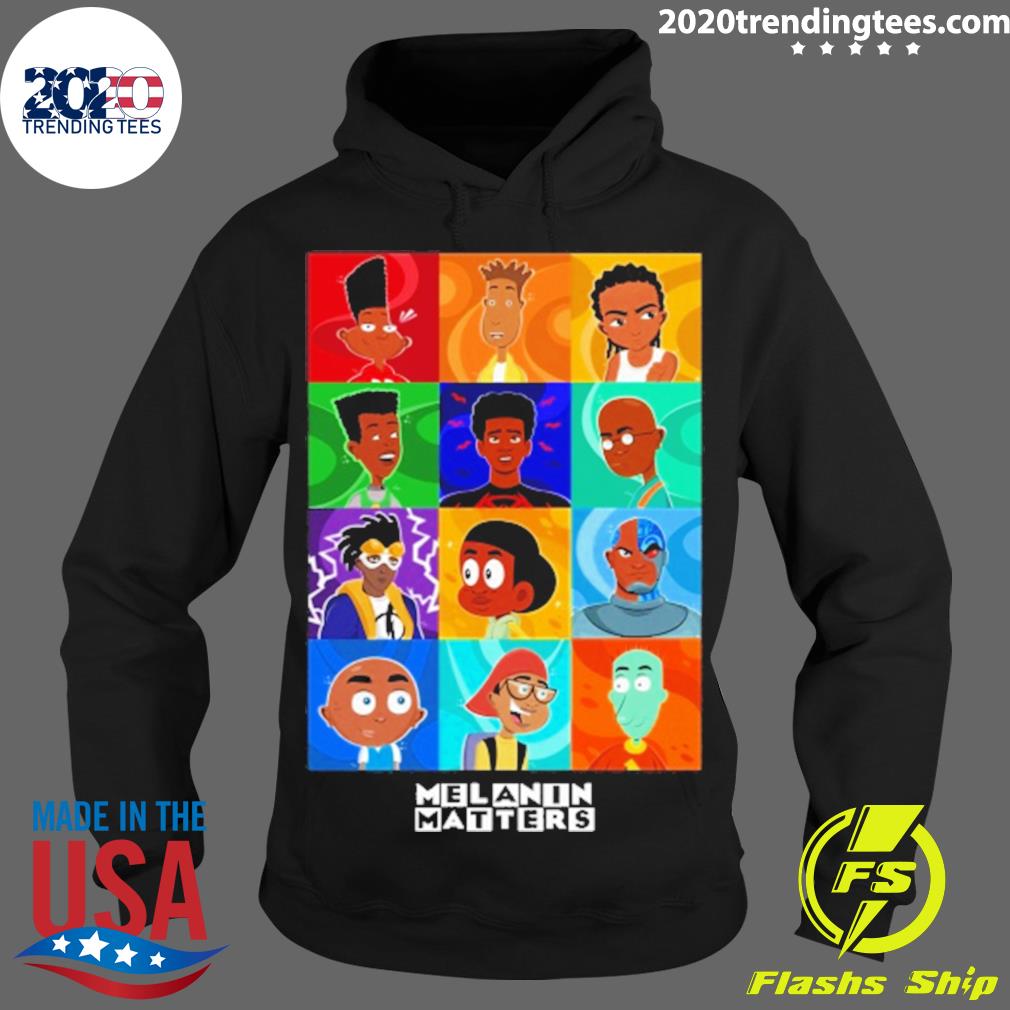 Official melanin Matters - Adult & Kids T-Shirts, Sweatshirts & Hoodies apparel design preview 2