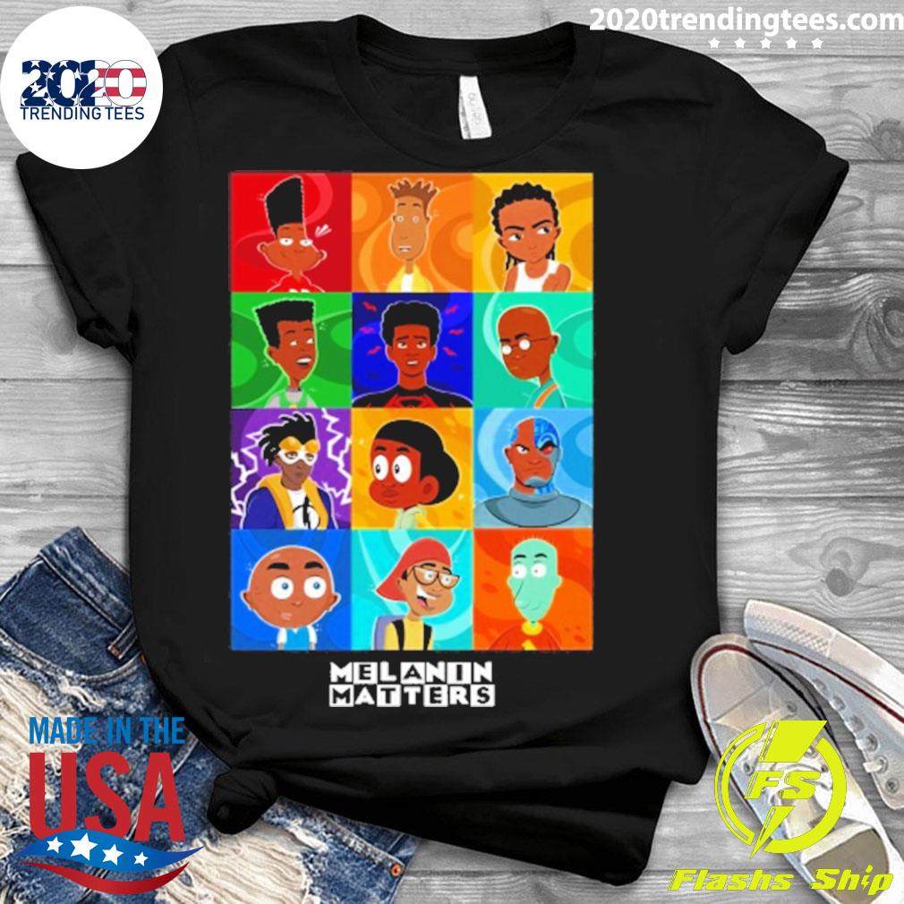 Official melanin Matters - Adult & Kids T-Shirts, Sweatshirts & Hoodies apparel design preview 3
