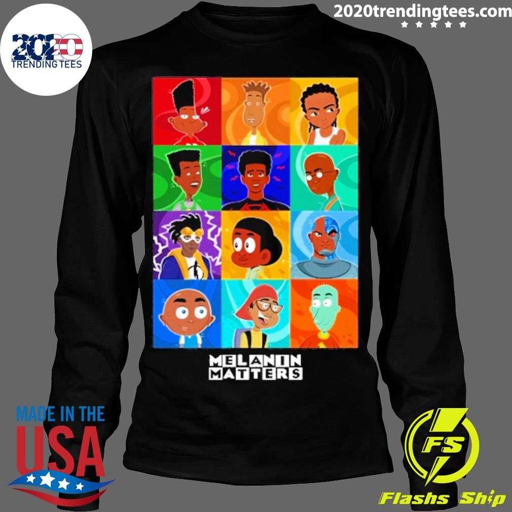 Official melanin Matters - Adult & Kids T-Shirts, Sweatshirts & Hoodies apparel design preview 4