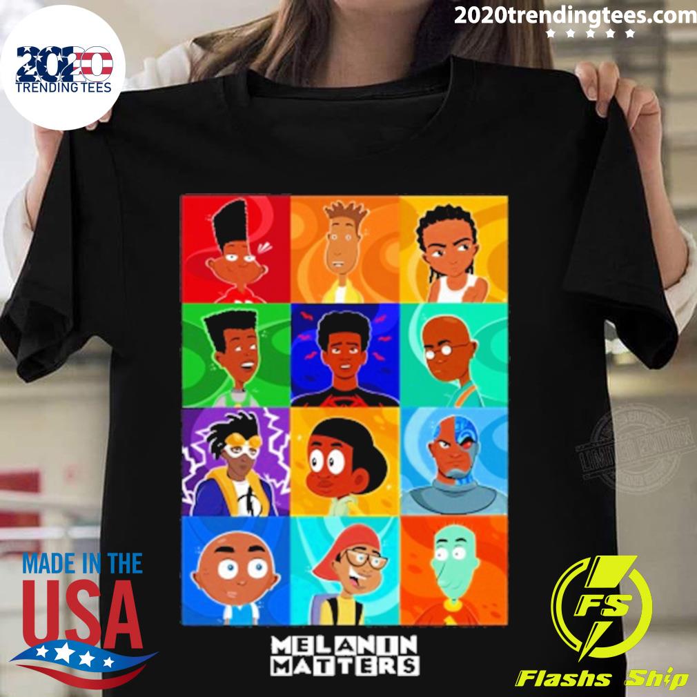 Official melanin Matters - Adult & Kids T-Shirts, Sweatshirts & Hoodies apparel design preview 1