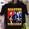 Official memeabletees Master Debater - Adult & Kids T-Shirts, Sweatshirts & Hoodies apparel design preview 1