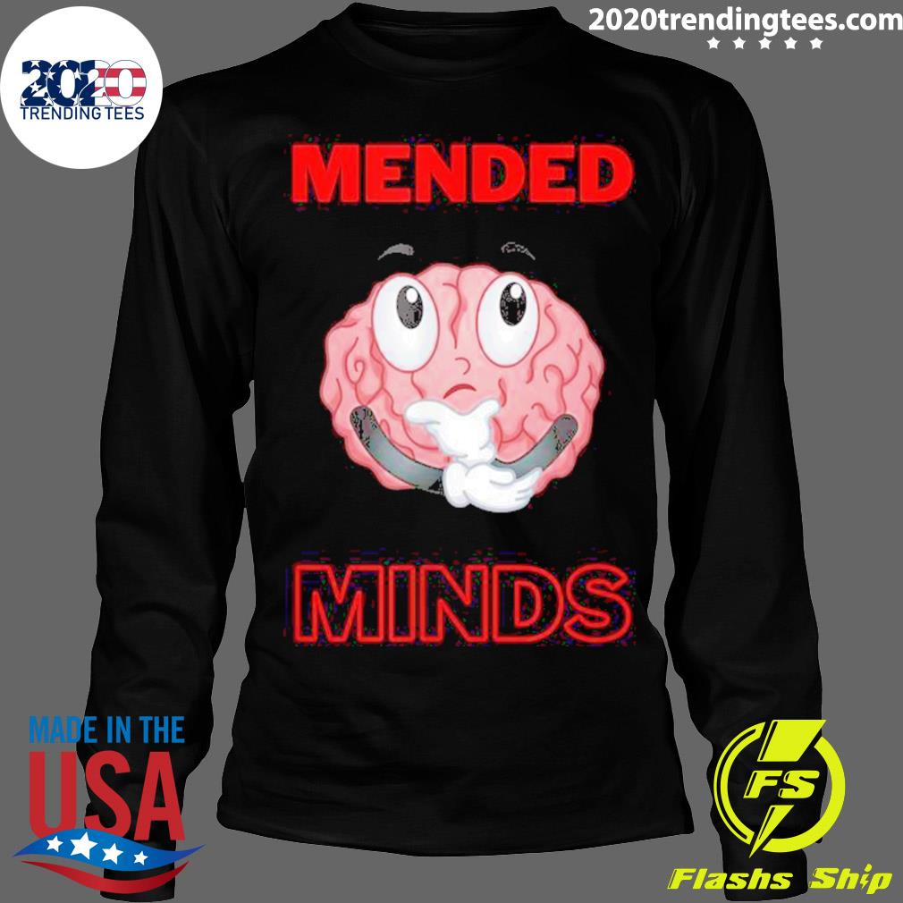 Official mended Minds Brain - Adult & Kids T-Shirts, Sweatshirts & Hoodies apparel design preview 4