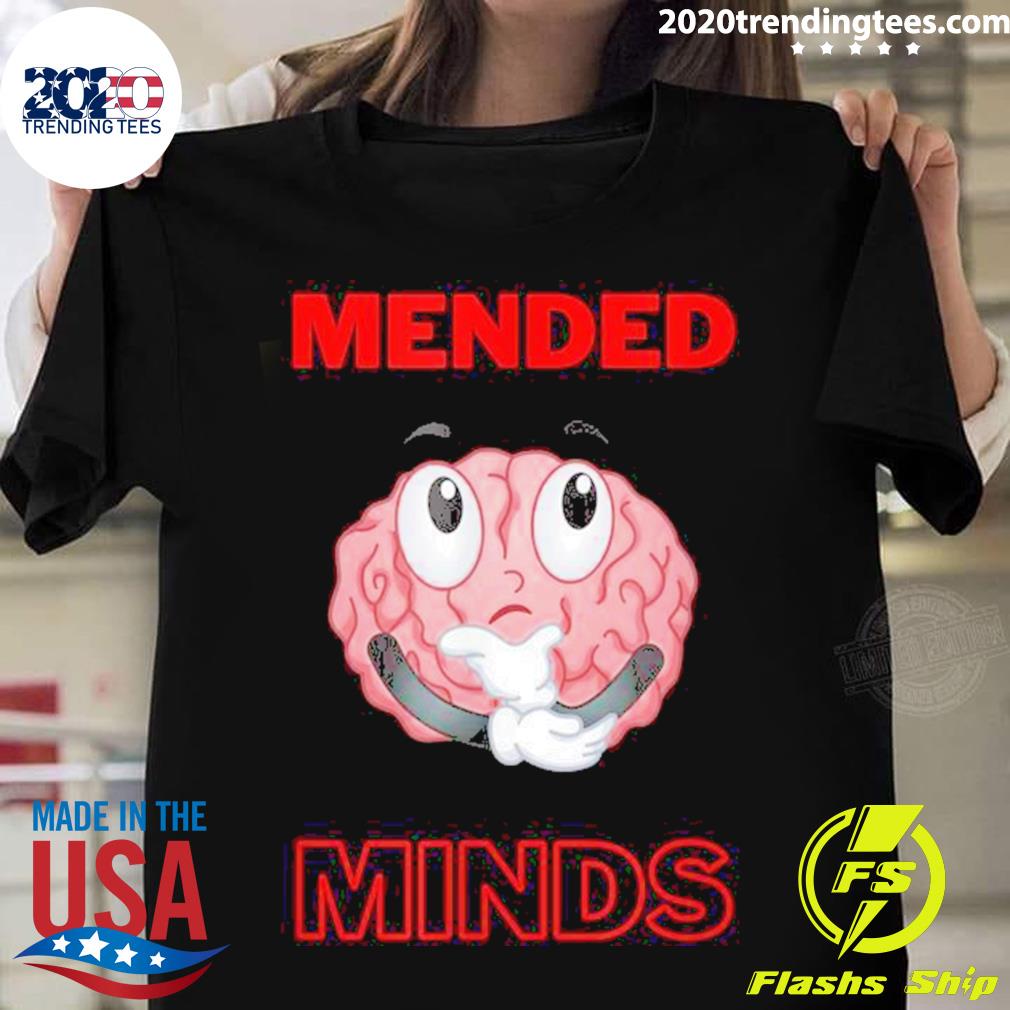Official mended Minds Brain - Adult & Kids T-Shirts, Sweatshirts & Hoodies apparel design preview 1