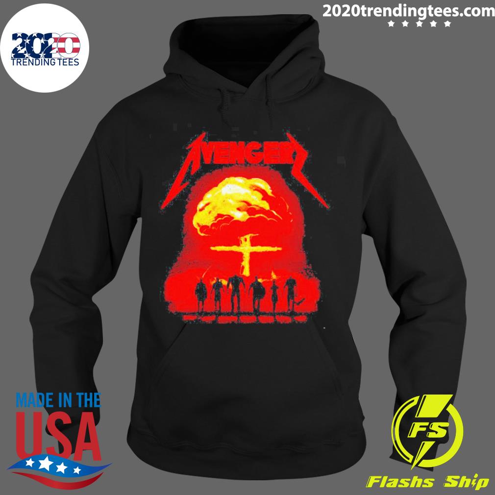 Official metallica 80s Avengers - Adult & Kids T-Shirts, Sweatshirts & Hoodies apparel design preview 2