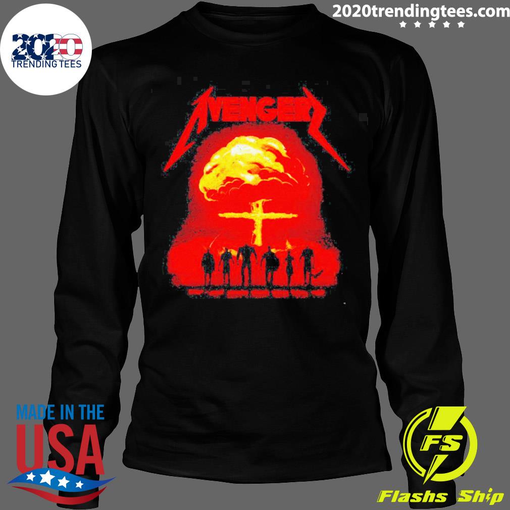 Official metallica 80s Avengers - Adult & Kids T-Shirts, Sweatshirts & Hoodies apparel design preview 4