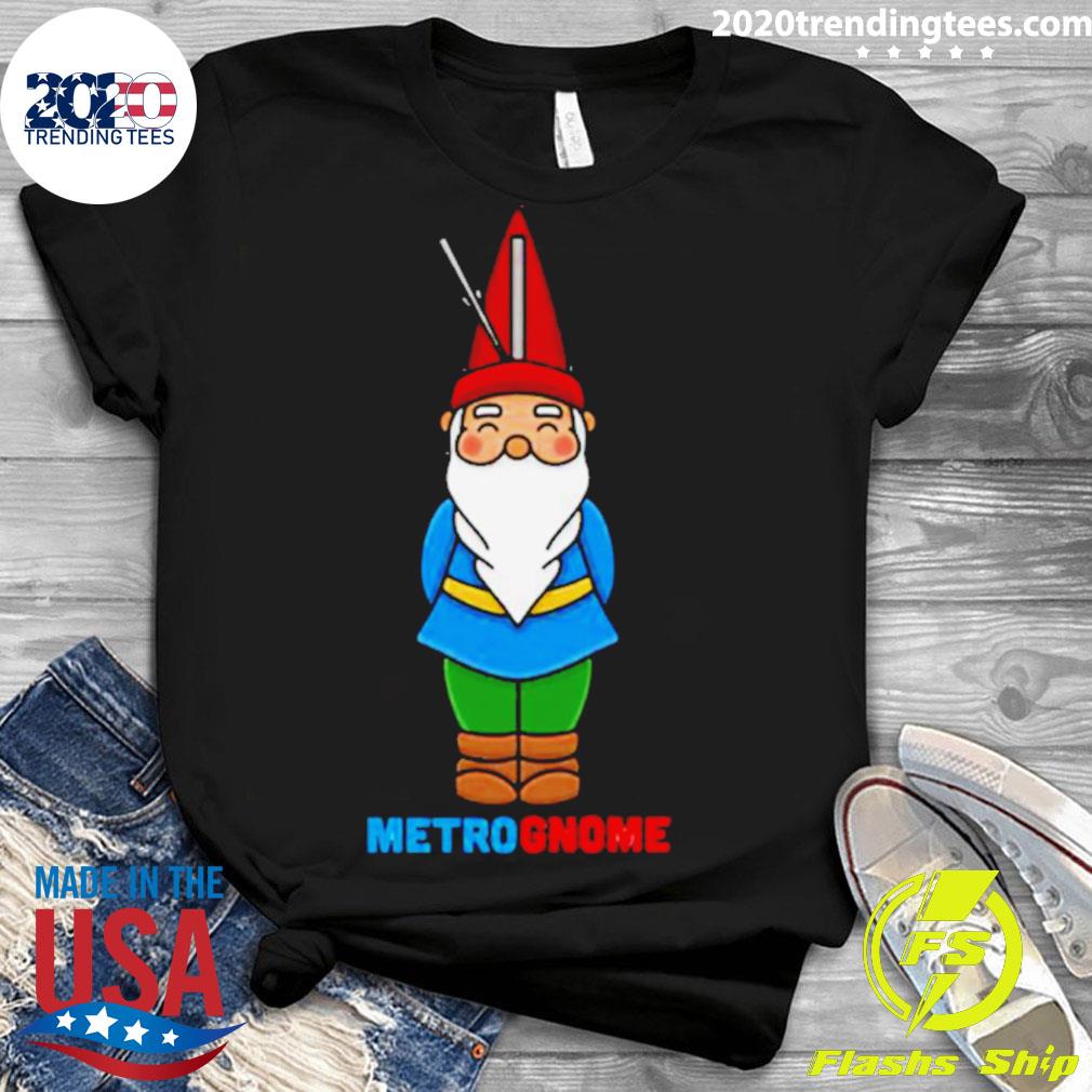 Official metrognome Metronome Gnome - Adult & Kids T-Shirts, Sweatshirts & Hoodies apparel design preview 3