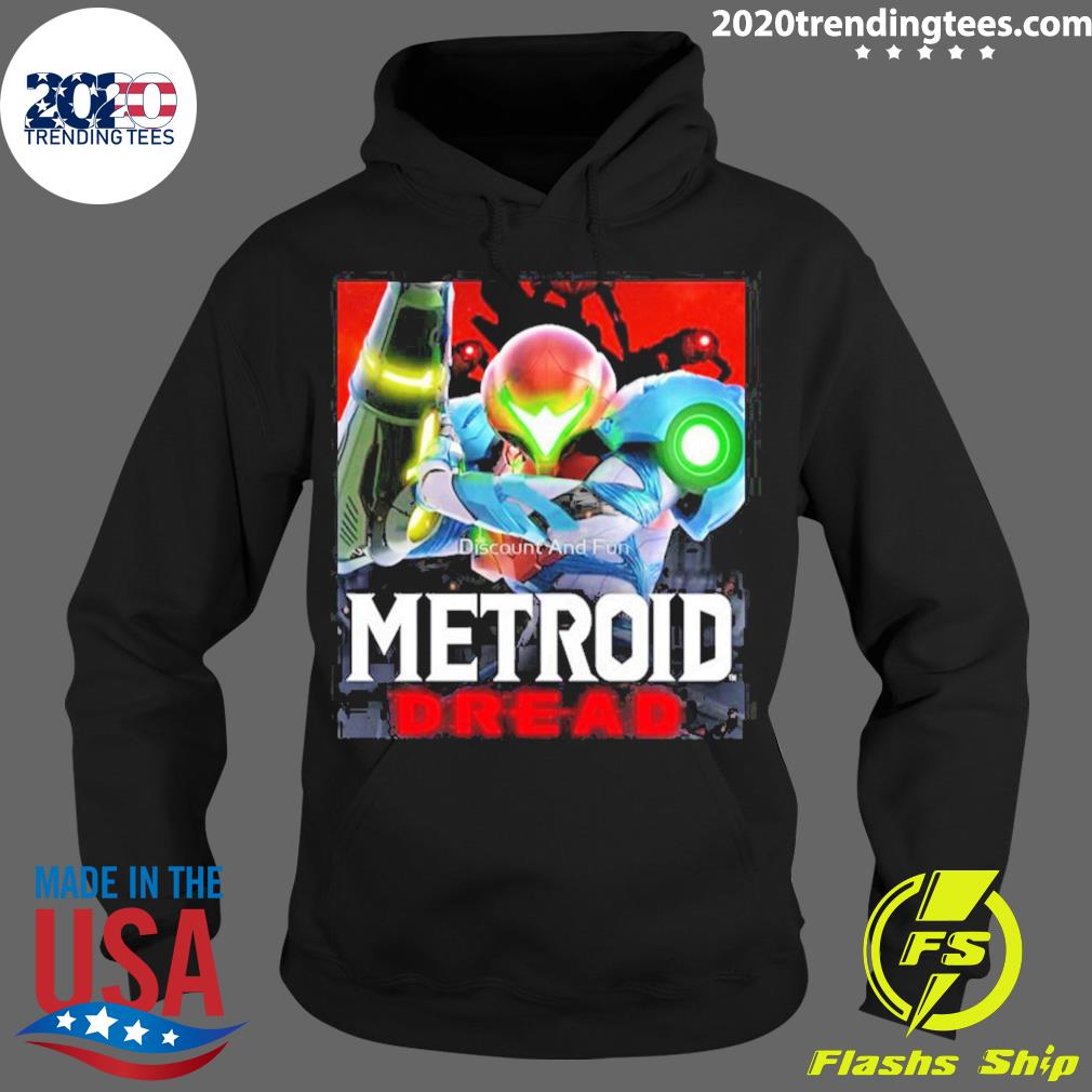 Official metroid Dread Graphic Super - Adult & Kids T-Shirts, Sweatshirts & Hoodies apparel design preview 2