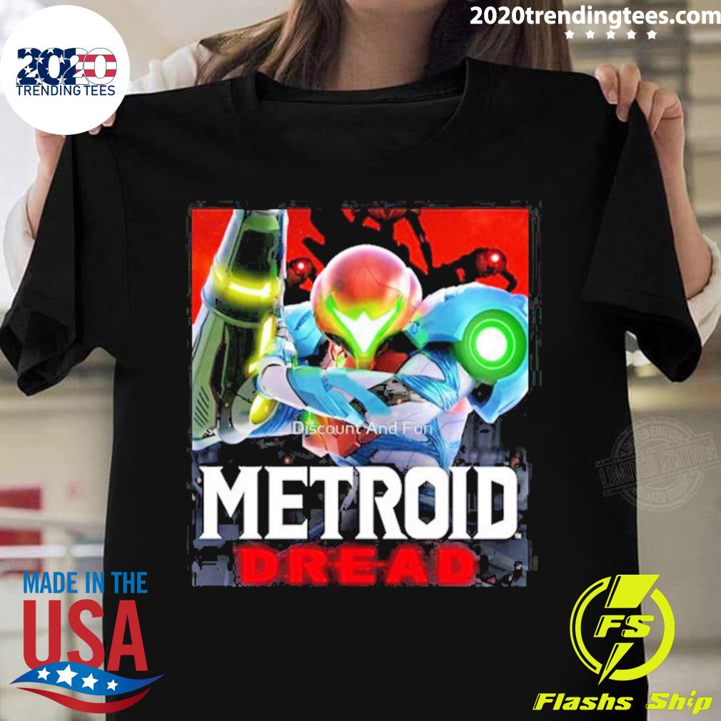 Official metroid Dread Graphic Super - Adult & Kids T-Shirts, Sweatshirts & Hoodies apparel design preview 1