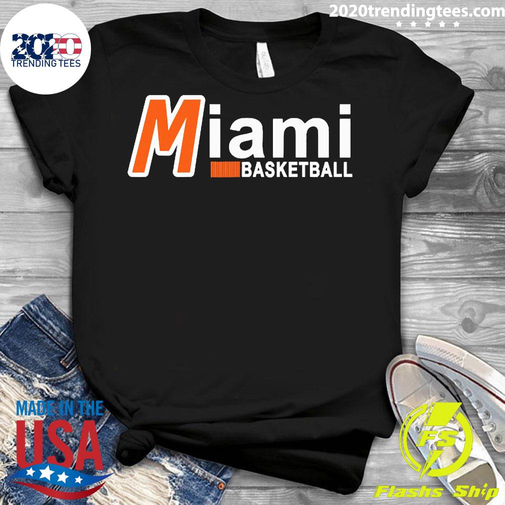 Official miami Basketball - Adult & Kids T-Shirts, Sweatshirts & Hoodies apparel design preview 3