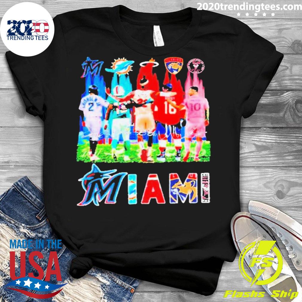 Official miami City Berti, Messi Signature - Adult & Kids T-Shirts, Sweatshirts & Hoodies apparel design preview 3