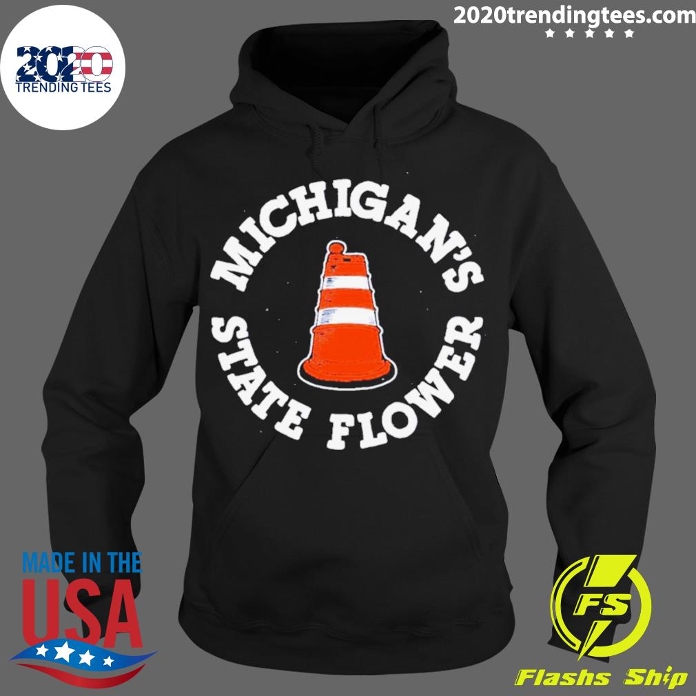 Official michigan's State Flower - Adult & Kids T-Shirts, Sweatshirts & Hoodies apparel design preview 2
