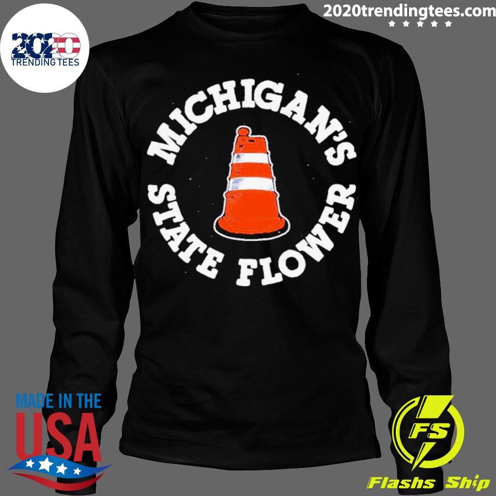 Official michigan's State Flower - Adult & Kids T-Shirts, Sweatshirts & Hoodies apparel design preview 4