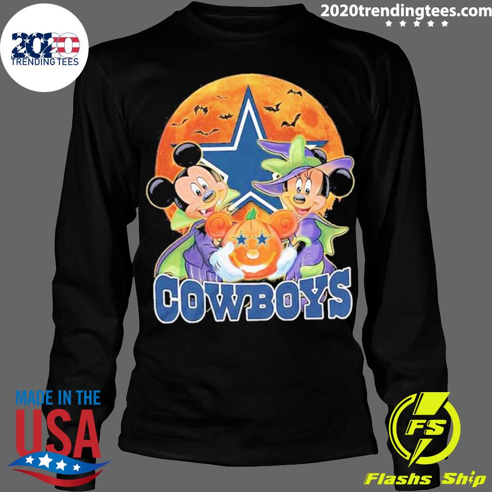 Official mickey Mouse And Minnie Dallas Cowboys - Adult & Kids T-Shirts, Sweatshirts & Hoodies apparel design preview 4