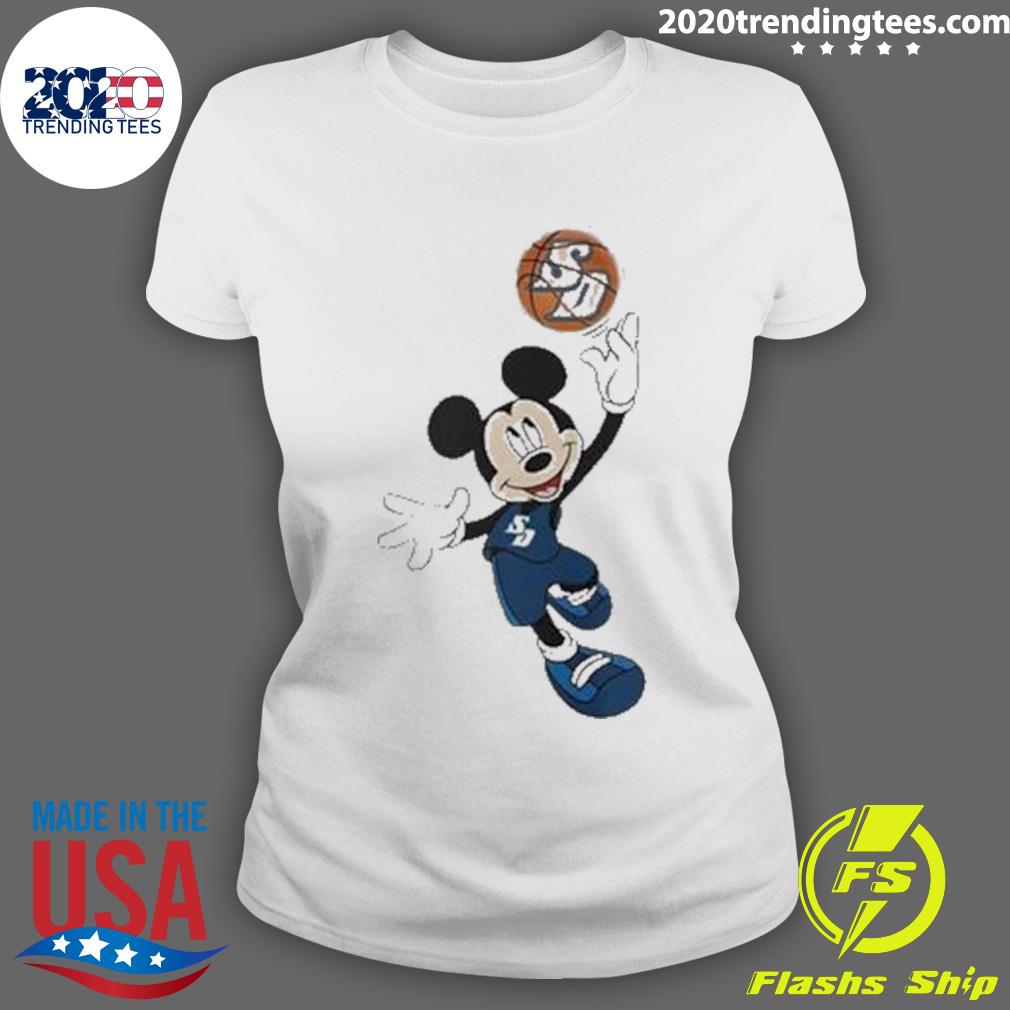 Official mickey San Diego Toreros Basketball Ncaa - Adult & Kids T-Shirts, Sweatshirts & Hoodies apparel design preview 3