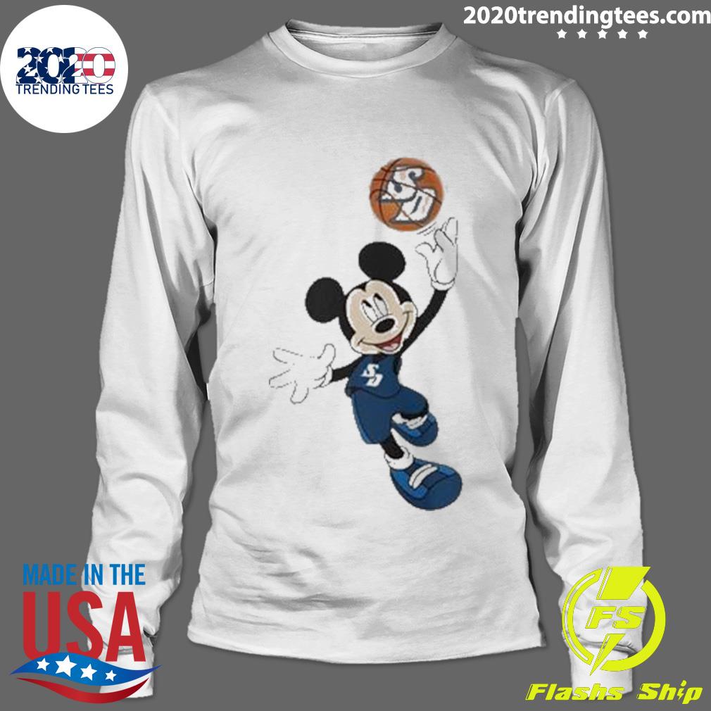 Official mickey San Diego Toreros Basketball Ncaa - Adult & Kids T-Shirts, Sweatshirts & Hoodies apparel design preview 4