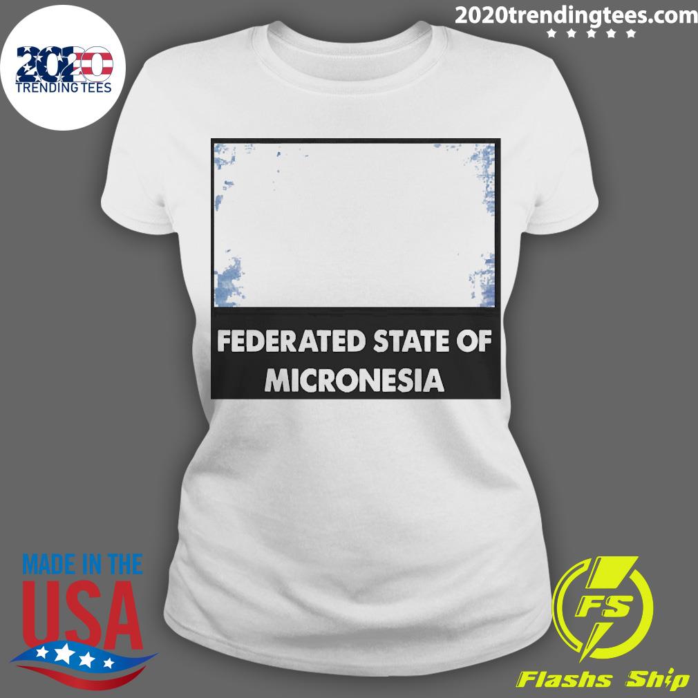 Official Micronesian Micronesia Federated State Flag - Adult & Kids T-Shirts, Sweatshirts & Hoodies apparel design preview 3