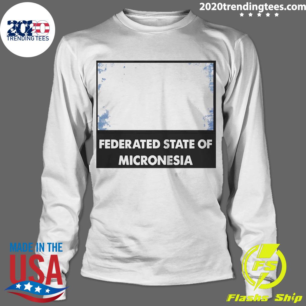 Official Micronesian Micronesia Federated State Flag - Adult & Kids T-Shirts, Sweatshirts & Hoodies apparel design preview 4