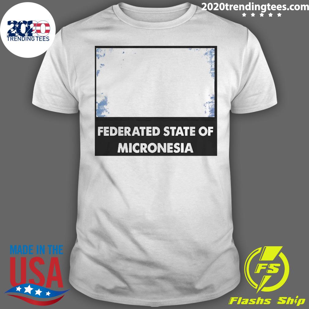 Official Micronesian Micronesia Federated State Flag - Adult & Kids T-Shirts, Sweatshirts & Hoodies apparel design preview 1