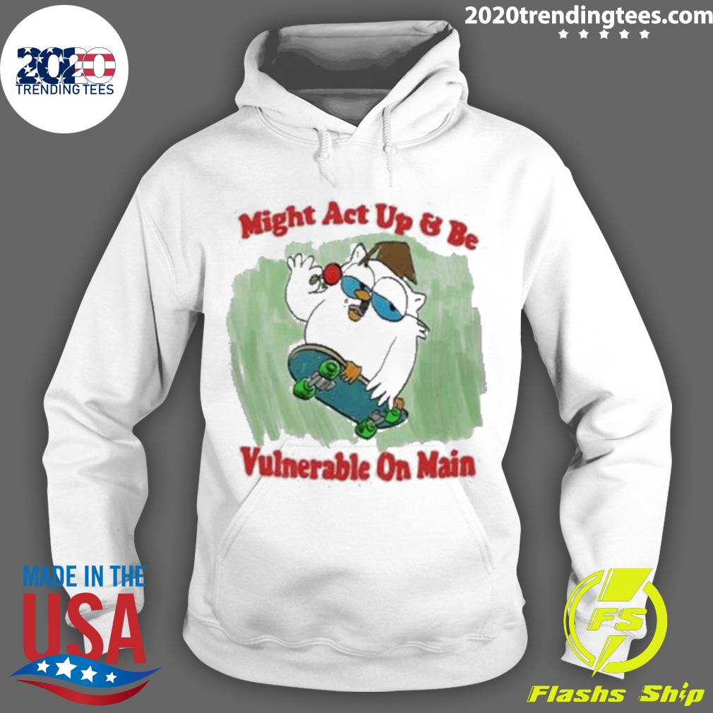 Official might Act Up And Be Vulnerable On Main 2022 - Adult & Kids T-Shirts, Sweatshirts & Hoodies apparel design preview 2
