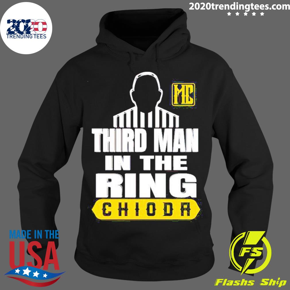 Official mike Chioda Third Man In The Ring Mc Patch - Adult & Kids T-Shirts, Sweatshirts & Hoodies apparel design preview 2