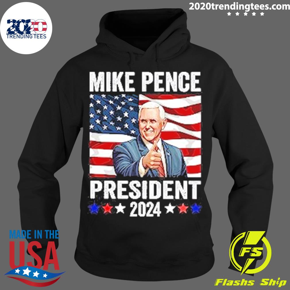 Official mike Pence 2024 American Presidential - Adult & Kids T-Shirts, Sweatshirts & Hoodies apparel design preview 2