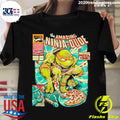Official mikey Pizza Boy Teenage Mutant Ninja Turtles - Adult & Kids T-Shirts, Sweatshirts & Hoodies apparel design preview 1