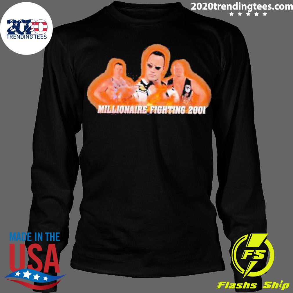 Official millionaire Fighting 2001 - Adult & Kids T-Shirts, Sweatshirts & Hoodies apparel design preview 4
