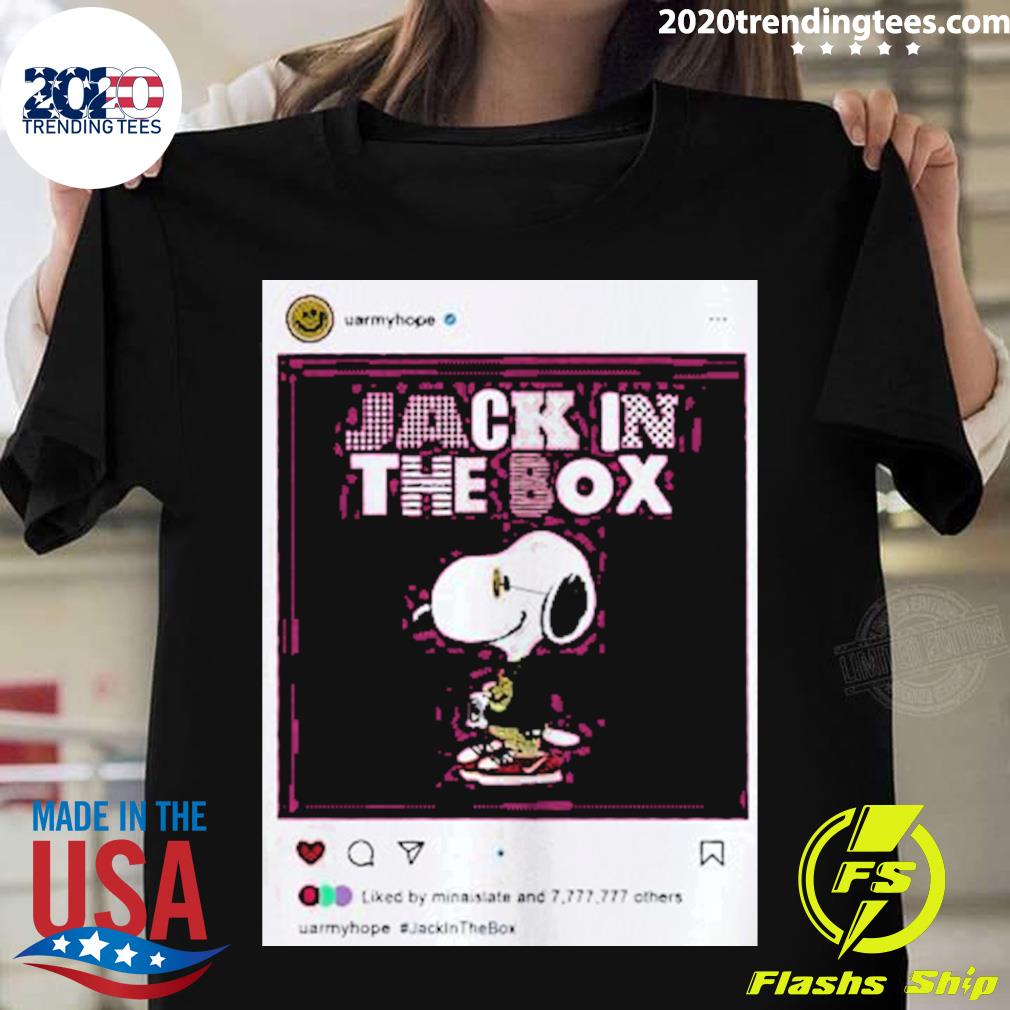 Official minais Late Uarmyhope Jack In The Box - Adult & Kids T-Shirts, Sweatshirts & Hoodies apparel design preview 1