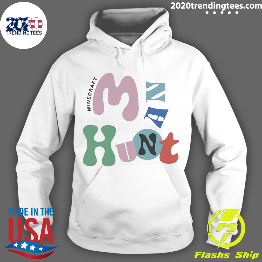 Official Minecraft Manhunt - Adult & Kids T-Shirts, Sweatshirts & Hoodies apparel design preview 2