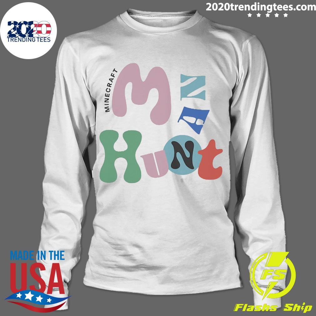 Official Minecraft Manhunt - Adult & Kids T-Shirts, Sweatshirts & Hoodies apparel design preview 4