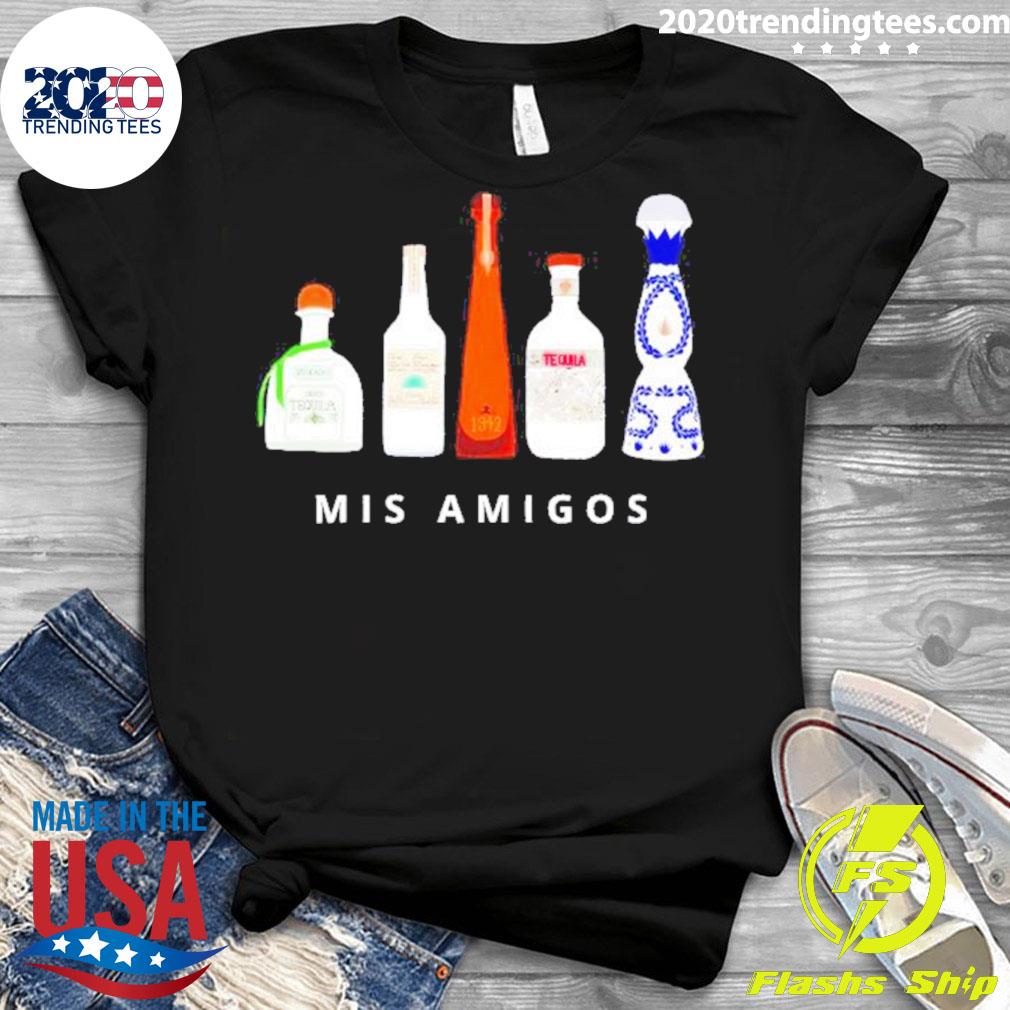 Official mis Amigos - Adult & Kids T-Shirts, Sweatshirts & Hoodies apparel design preview 3