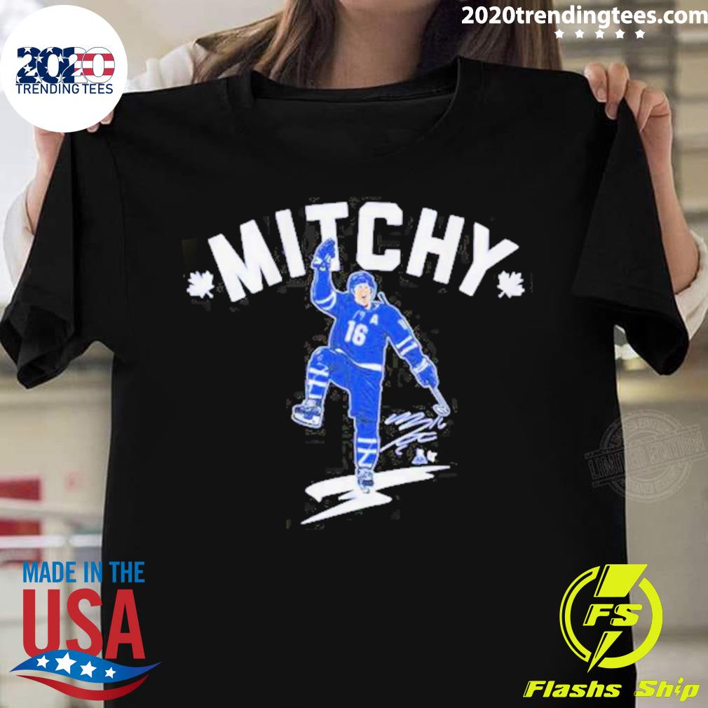 Official mitchell Marner Mitchy - Adult & Kids T-Shirts, Sweatshirts & Hoodies apparel design preview 1