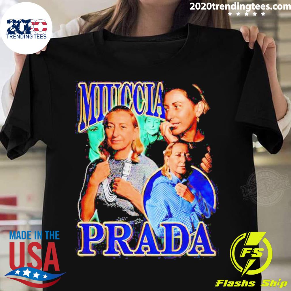 Official miuccia Prada Picture Collage - Adult & Kids T-Shirts, Sweatshirts & Hoodies apparel design preview 1