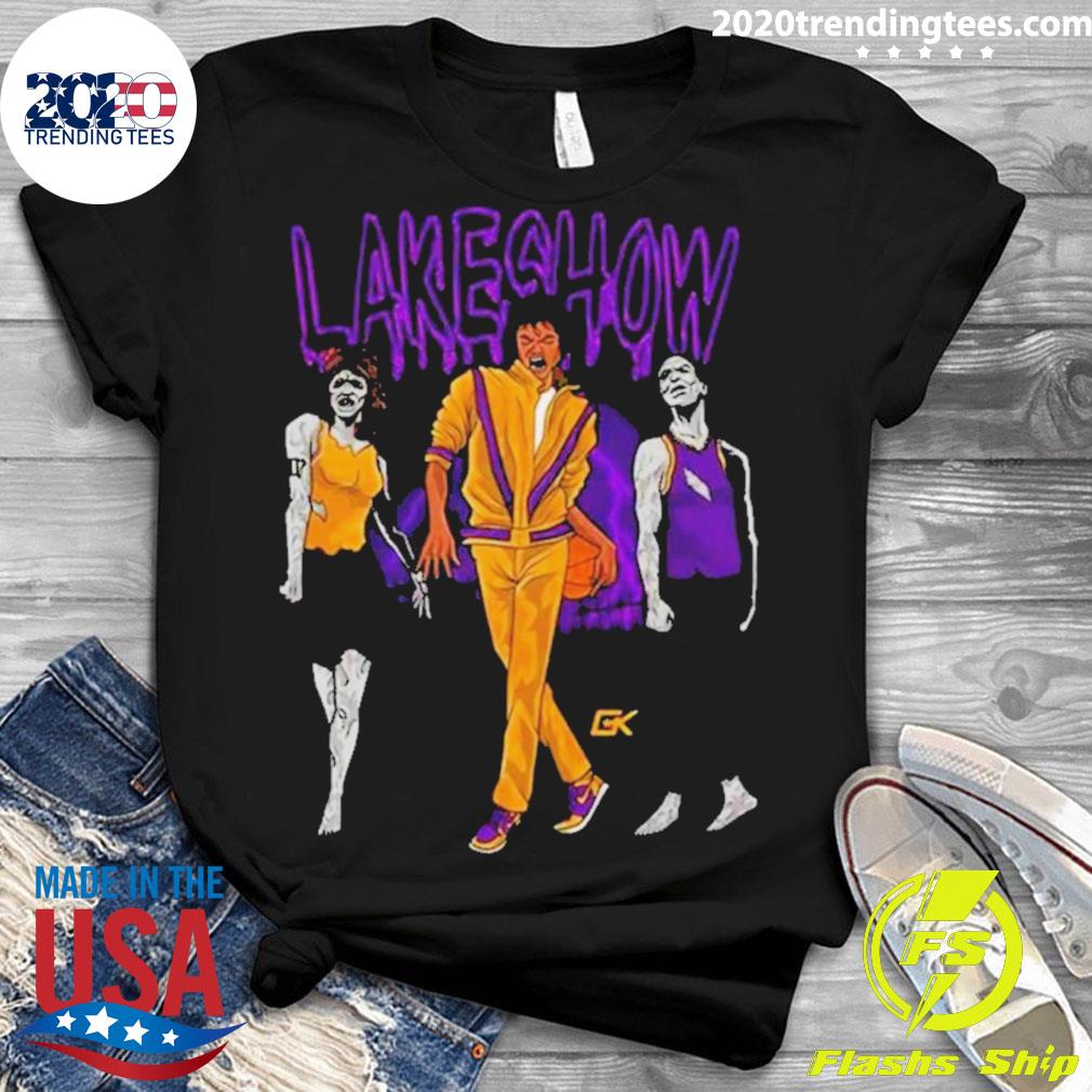 Official mj Thriller X Lakeshow - Adult & Kids T-Shirts, Sweatshirts & Hoodies apparel design preview 3