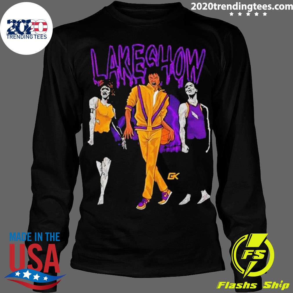 Official mj Thriller X Lakeshow - Adult & Kids T-Shirts, Sweatshirts & Hoodies apparel design preview 4