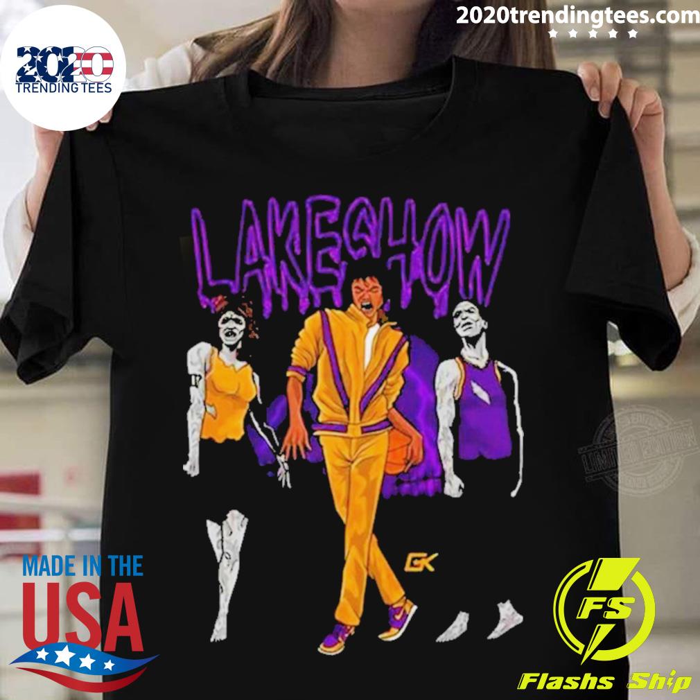 Official mj Thriller X Lakeshow - Adult & Kids T-Shirts, Sweatshirts & Hoodies apparel design preview 1