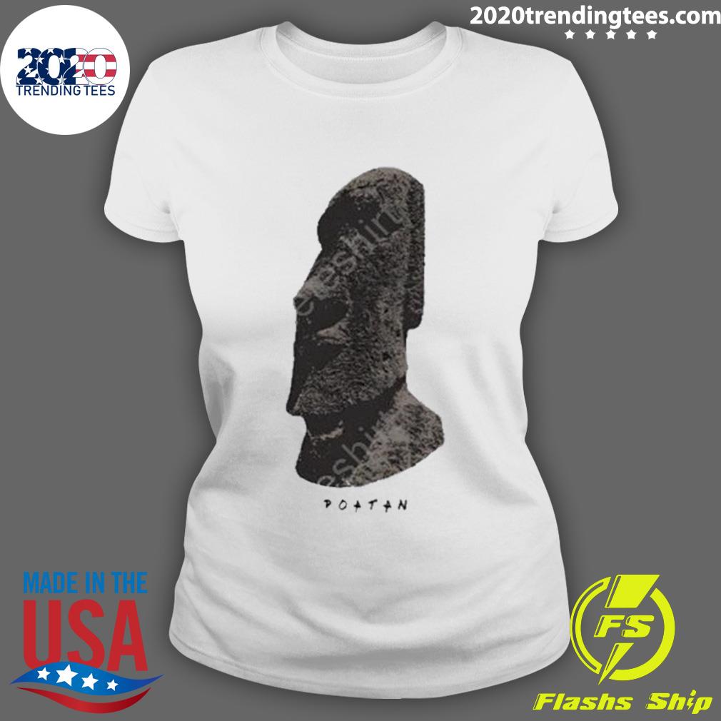 Official moai Poatan - Adult & Kids T-Shirts, Sweatshirts & Hoodies apparel design preview 3
