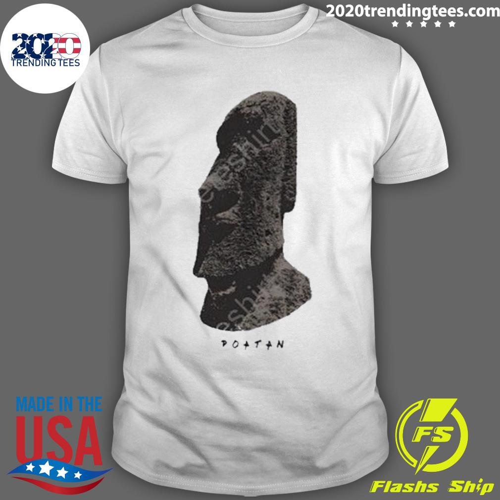 Official moai Poatan - Adult & Kids T-Shirts, Sweatshirts & Hoodies apparel design preview 1