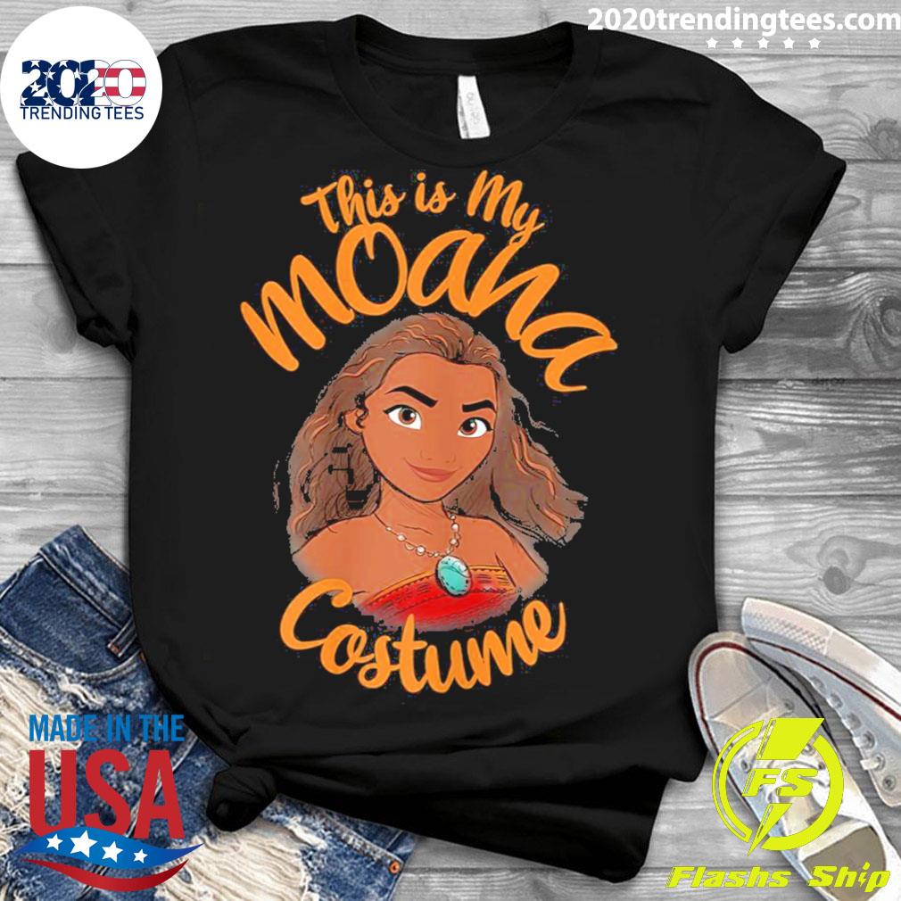 Official moana This Is My Costume Halloween - Adult & Kids T-Shirts, Sweatshirts & Hoodies apparel design preview 3