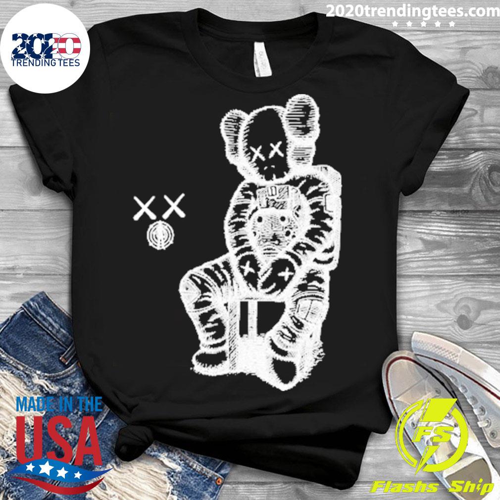 Official moon Man Kaws For Kid Cudi - Adult & Kids T-Shirts, Sweatshirts & Hoodies apparel design preview 3