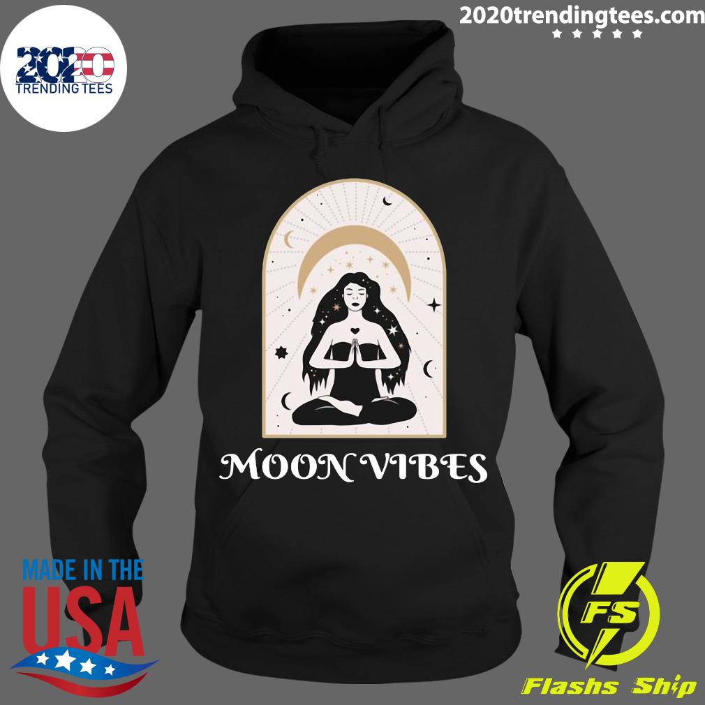 Official Moon Vibes Celestial Design Esoteric - Adult & Kids T-Shirts, Sweatshirts & Hoodies apparel design preview 2