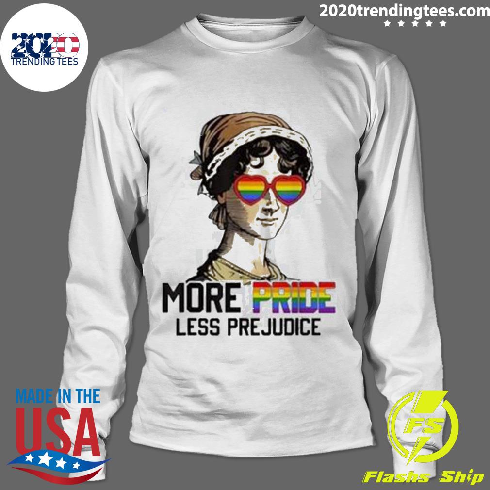Official more Pride Less Prejudice Lgbt Gay Ally - Adult & Kids T-Shirts, Sweatshirts & Hoodies apparel design preview 4