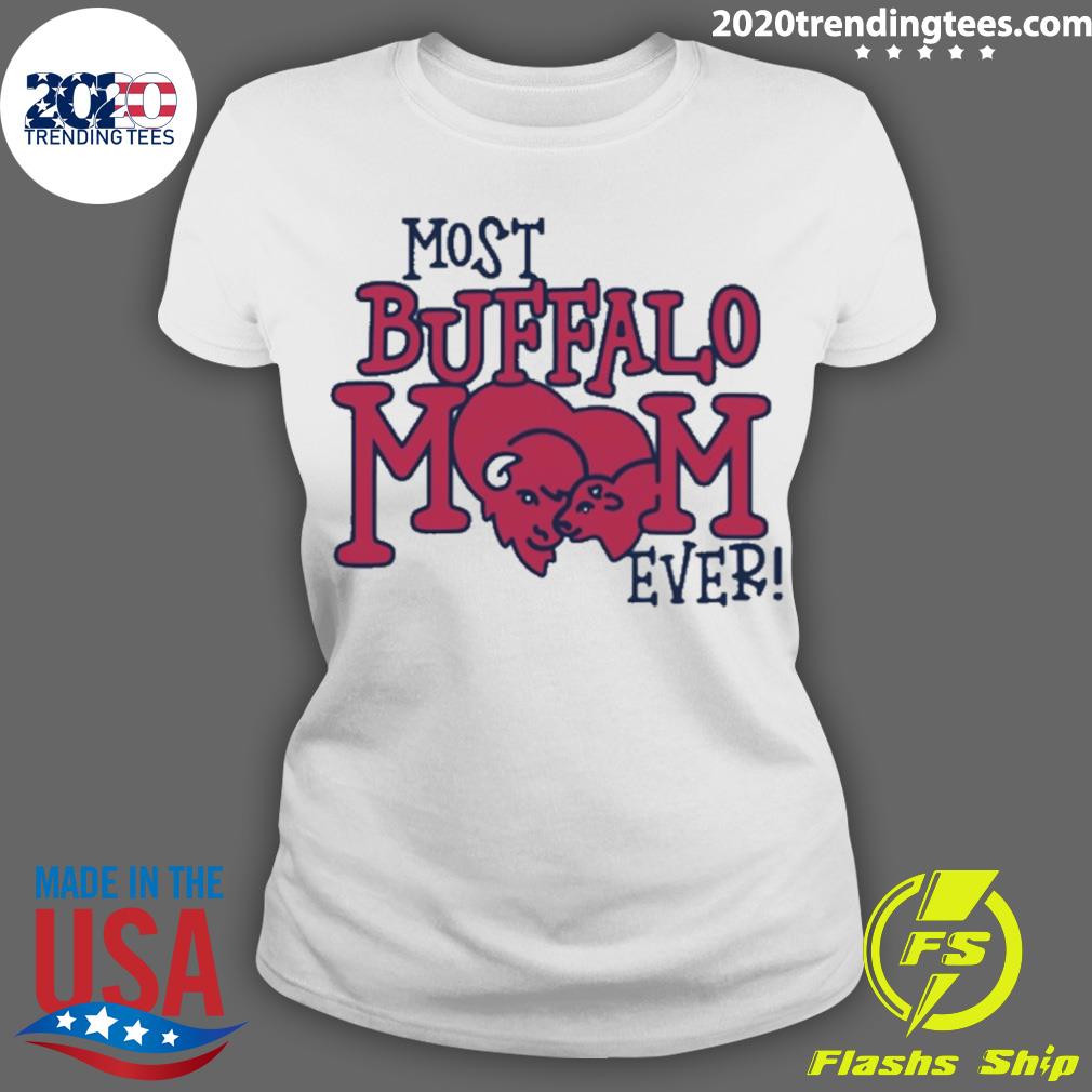 Official most Buffalo Mom Ever Funny - Adult & Kids T-Shirts, Sweatshirts & Hoodies apparel design preview 3